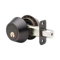 Cilindro De Fechadura De Porta De Cobre Cromado Com Trava De Metal Para Portão Residencial