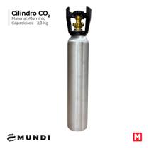 Cilindro de Gás CO2 em Alumínio (sem carga) Cilindro de Gás Co2 Alumínio 2,3kg (sem carga) Cilindro de Gás CO2 em Alumínio (sem carga) Cilindro de Gás Co2 Alumínio 2,3kg (sem carga)