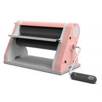 Cilindro de Massas Manual Anodilar Antiaderente Rosa Estilo 28cm