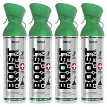 Cilindro de Oxigênio Boost Oxygen Natural 10 Litros - Kit com 4 Cilindro de Oxigênio Boost Oxygen Natural 10 Litros - Kit com 4
