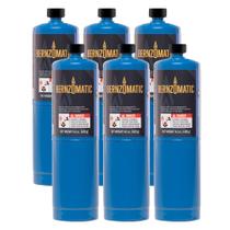 Cilindro de Propano Bernzomatic Standard Fuel, pacote com 6 Cilindro de Propano Bernzomatic Standard Fuel, pacote com 6