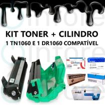Cilindro Dr1060 + Toner TN1060 Premium Para Impressora Dcp-1602 Dcp-1617