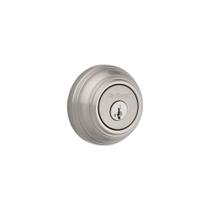 Cilindro duplo de níquel acetinado Deadbolt Lock Kwikset 985