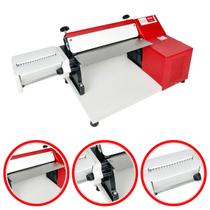 Cilindro Elétrico Cortador Massas Máquina Fazer Macarrão Malta Laminador Talharim Pastel Pão Pizza