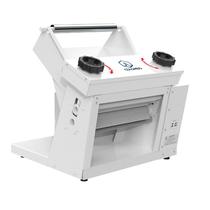 Cilindro Elétrico de Massas JL Colombo 30cm com Estrutura em Aço Carbono com Pintura Epóxi e Roletes em Aço Inox Bivolt