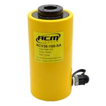 Cilindro Hidraulico 30 Ton Simples Acao RCV30100SA ACM TOOLS Cilindro Hidraulico 30 Ton Simples Acao RCV30100SA ACM TOOLS
