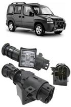 Cilindro Ignição E Comutador Com Trava Direção Uno Mille