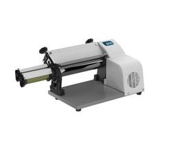Cilindro laminador de massas 28 cm cromado branco c/ cortador 127v anodilar Cilindro laminador de massas 28 cm cromado branco c/ cortador 127v anodilar