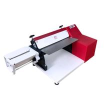 Cilindro Laminador Elétrico 28Cm Massas Pão Cortador Cilindro Laminador Elétrico 28Cm Massas Pão Cortador