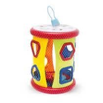 Cilindro Mágico Didático Bloco de Montar Encaixe - Pica Pau