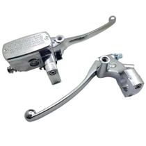 Cilindro Mestre De Freio E Embreagem Universal Cromado 25MM Para Motocicletas Honda Steed Shadow Cilindro Mestre De Freio E Embreagem Universal Cromado 25MM Para Motocicletas Honda Steed Shadow