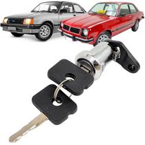 Cilindro miolo porta chevette 1973 a 1993 cromado com chaves