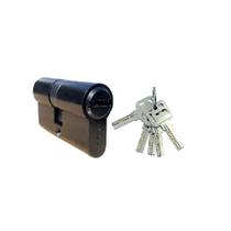 Cilindro Miolo Tambor Fechadura Pado Euro 60Mm 6 Cm Preto Cilindro Miolo Tambor Fechadura Pado Euro 60Mm 6 Cm Preto