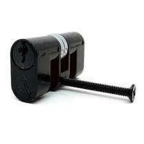 Cilindro Miolo Tambor Para Fechadura Aliança Preto Longo