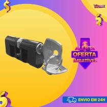Cilindro Monobloco Preto com 2 chaves - HELA