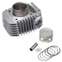 Cilindro Motor Biz125 2006 até 2008 Com Pistão e Anéis