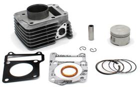 Cilindro motor (kit completo) metal leve ybr/factor/xtz-125