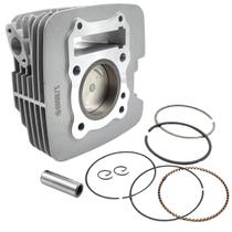 Cilindro motor kit (pistao+anel+pino+trava) yes 125 2004-2013 embus Cilindro motor kit (pistao+anel+pino+trava) yes 125 2004-2013 embus