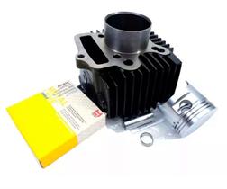 Cilindro Motor Metal Leve com Pistão e Anéis C100 Biz100 até 2005