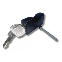 Cilindro para Fechadura 16x29mm Zamac Preto 58mm Lockwell