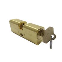 Cilindro para Fechadura 20x30 Dourado Latão Polido 60mm Lockwell