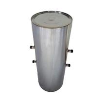 Cilindro Para Fogão a Lenha Inox 3/4 Chapa 18 40lts 60x32cm