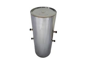 Cilindro Para Fogão A Lenha Inox 3/4 Chapa 18 60lts 80x32cm Cilindro Para Fogão A Lenha Inox 3/4 Chapa 18 60lts 80x32cm