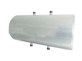 Cilindro para Serpentina em Aço Inox - 60 Litros 80x32cm