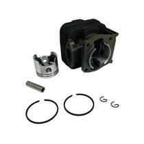 Cilindro Pistão Aneis Pino Kit P/ Roçadeira á Gasolina BF52S