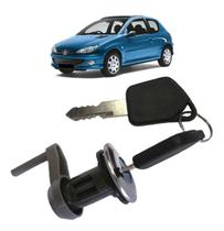 Cilindro Porta Dianteira Esquerda Com Chave Peugeot 206 207