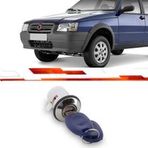 Cilindro Porta Dianteira Ld Uno G1 2004 Ate 2013 2P Com Chave