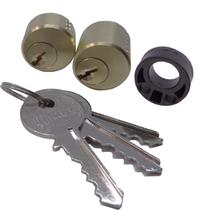 Cilindro Segredo Fixo + Distanciador Para Fechadura elétrica C90 C-90 HDL Cilindro Segredo Fixo + Distanciador Para Fechadura elétrica C90 C-90 HDL