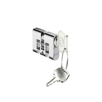 Cilindro Soprano 53mm Py Cromado 2 Chaves com Parafuso Cilindro Soprano 53mm Py Cromado 2 Chaves com Parafuso