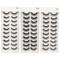 Cílios 3D Kit Com 10 Pares Cílios 3D Kit Com 10 Pares