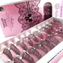 Cílios 6D Real Love Natural 5 Pares Extensão Em Tela