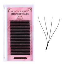 Cílios Arison Lashes 4DW 0.07D Mix 8a15 Extensão Fio a Fio