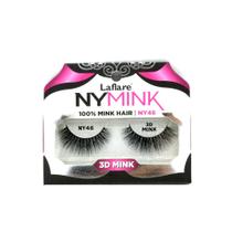 Cílios de vison Laflare 3D NY46 Cílios de cabelo de vison 100% reais