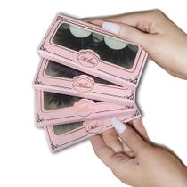Cílios de vison Mikiwi 25 mm 5D Volume Fluffy Black - 4 pares Cílios de vison Mikiwi 25 mm 5D Volume Fluffy Black - 4 pares