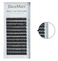 Cílios Decemars Extensão de Cílios PBT L Mix 8-15mm Cílios Decemars Extensão de Cílios PBT L Mix 8-15mm