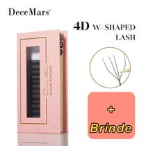 Cílios Decemars Fio 4d W Volume Egípcio Extensão De Cílios Cílios Decemars Fio 4d W Volume Egípcio Extensão De Cílios