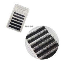 Cílios efeito natural nagaraku premium mix auto-fans fio a fio