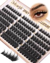 Cílios em tufos Delyneph estilo mangá com spikes, curvatura CD, efeito wispy Cílios em tufos Delyneph estilo mangá com spikes, curvatura CD, efeito wispy