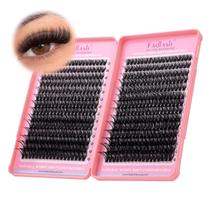 Cílios em tufos FADLASH 60D D Curl 1018 mm mistos Cílios em tufos FADLASH 60D D Curl 1018 mm mistos