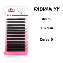 Cílios Fadvan YY Volume Brasileiro curvatura C e D