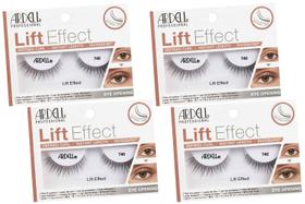 Cílios False Strip Lashes Ardell Lift Effect 740, pacotes com 4