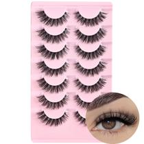 Cílios FARRED Cat Eye curtos e leves 8-14 mm com volume Cílios FARRED Cat Eye curtos e leves 8-14 mm com volume