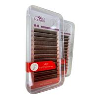 Cílios Fios Fadvan 4D W Volume Egípcio Marrom + 1 Par de Pads Grátis