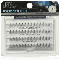Cílios individuais Ardell, sem nós, marrom, médio Cílios individuais Ardell, sem nós, marrom, médio