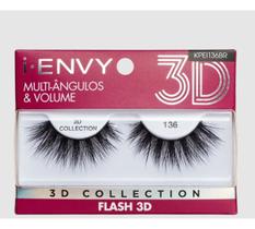 Cilios Kiss 3D Collection Flash 136 KPEI136BR Cilios Kiss 3D Collection Flash 136 KPEI136BR