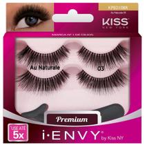 Cilios Kiss Pacote Duplo Au Naturalle 03 KPED10BR